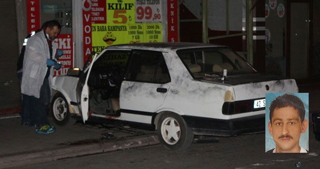 Konya’da otomobilinde öldürülen şahsın neden öldürülüğü ortaya çıktı