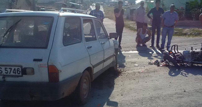 Kadınhanı’nda trafik kazası: 2 yaralı