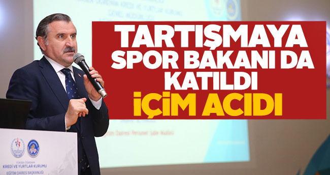 Spor Bakanı Bak da yabancı kuralını eleştirdi