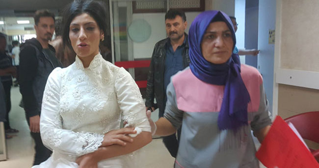 Düğünde kız tarafı ile erkek tarafı kavga etti, gelin ile birlikte 11 kişi yaralandı