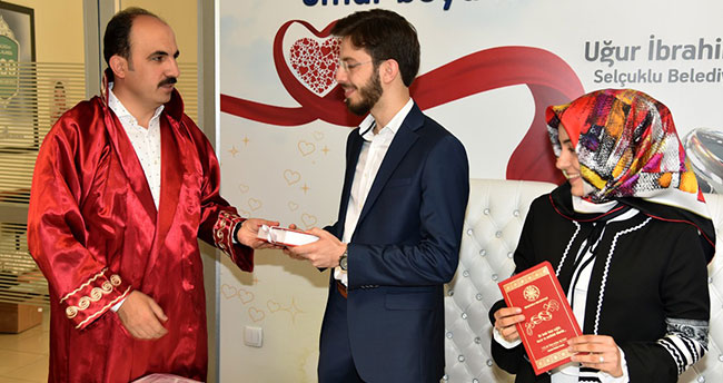 Selçuklu’da evlendirme rekoru