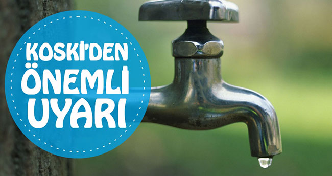 Konya’da su kesintisi – 6 Mayıs Pazar Sular Nerede Kesilecek?