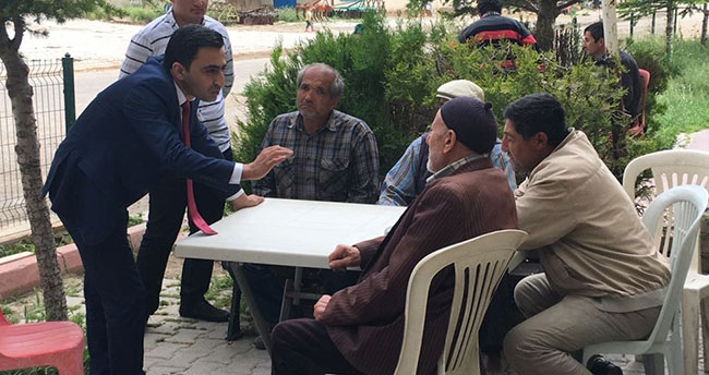MHP Milletvekili Adayı Satılmış seçim çalışmalarını sürdürüyor 