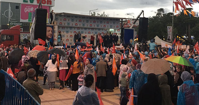 Binali Yıldırım’a memleketinde şok