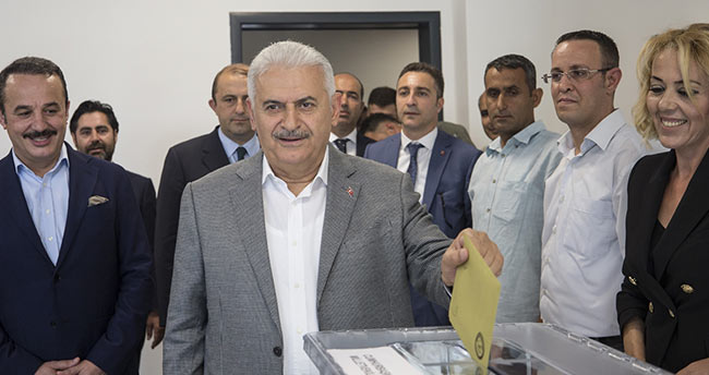 Başbakan Yıldırım oyunu kullandı