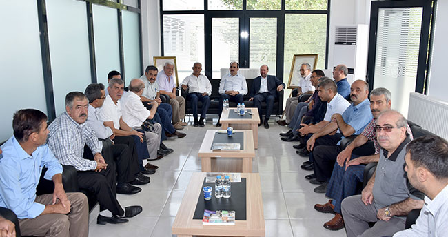 Başkan Altay muhtarlarla bir araya geldi