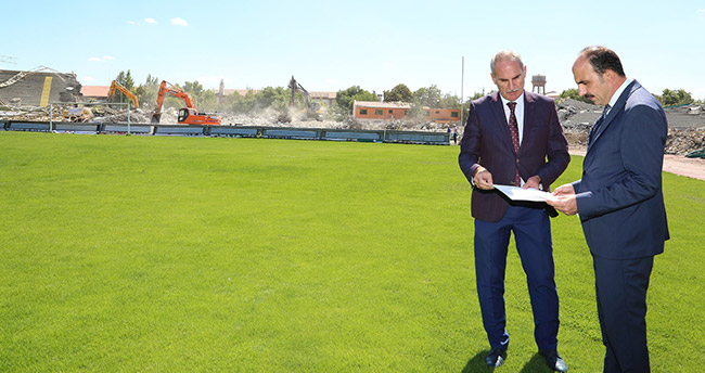 Konya’da eski stadyum Millet Bahçesine dönüşüyor