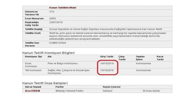 Emeklilikte yaşa takılanlar için önemli gelişme