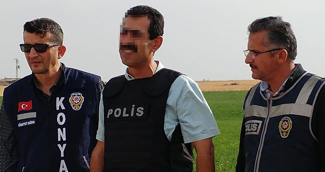 Konya’da katil zanlısı ağabey tutuklandı