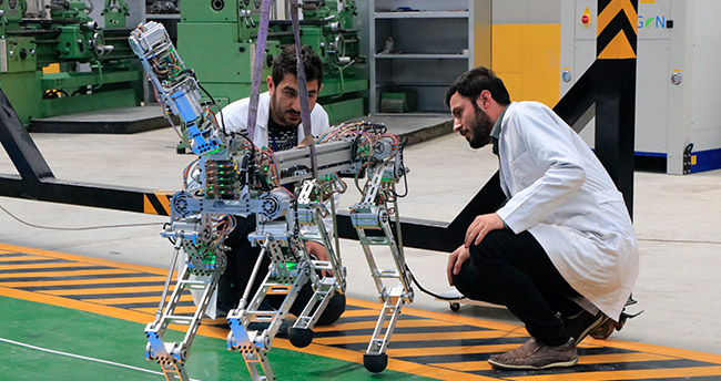 Robot “ARAT” dörtnala koşacak