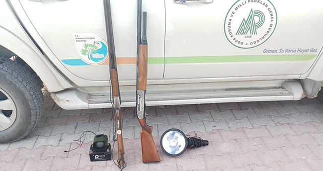 Farla avlanan 4 kişiye ceza uygulandı