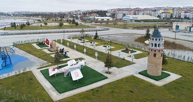 Beyşehir’de Türk Büyüğü, Halk ve Masal Kahramanları Parkı tamamlandı