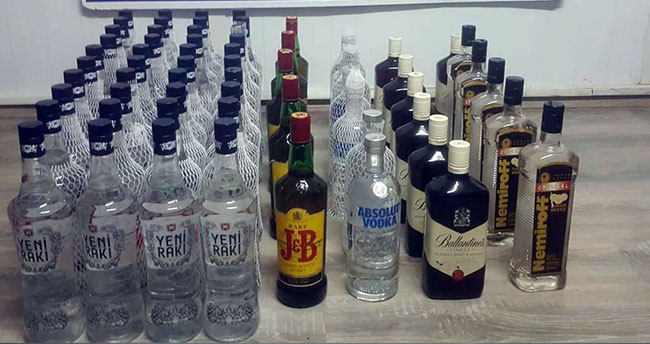 Emniyet ve Jandarma sahte ve kaçak içkiye geçit vermedi