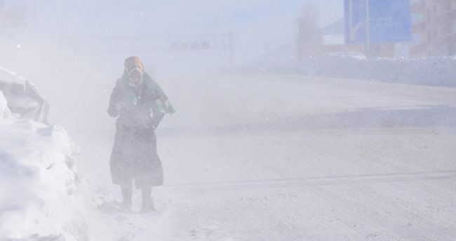 Doğu Anadolu buz kesti! Eksi 25 derece!