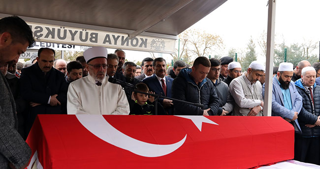 Polonya’da öldürülen Konyalı genç defnedildi