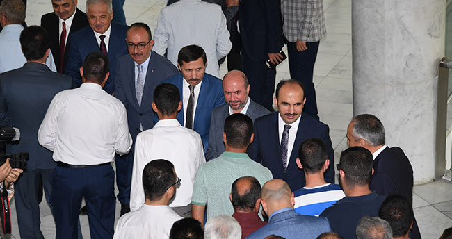 Konya merkez belediyeleri bayramlaştı