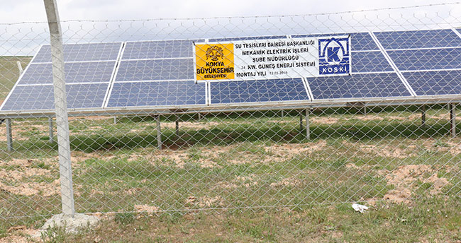 KOSKİ, yenilenebilir enerji kullanımını tesislerinde yaygınlaştırıyor