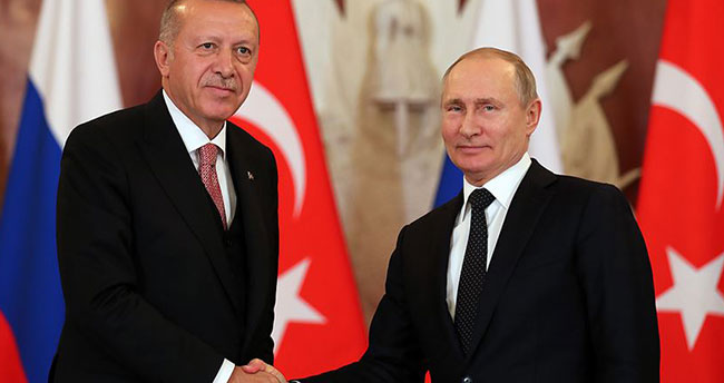 Cumhurbaşkanı Erdoğan, Putin ile görüştü