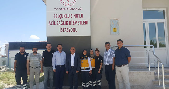 Konya’da  3 Nolu Acil Sağlık Hizmetleri İstasyonu yenilendi
