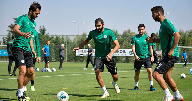 Konyaspor, Galatasaray maçı hazırlıklarını tamamladı