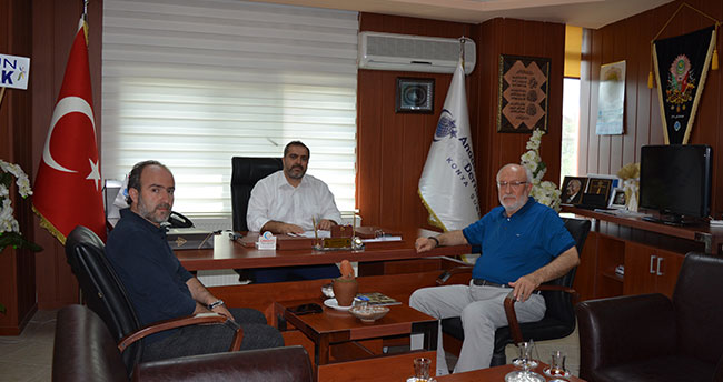 Yeni Meram Gazetesi’nden AGD Konya Şubesine ziyaret