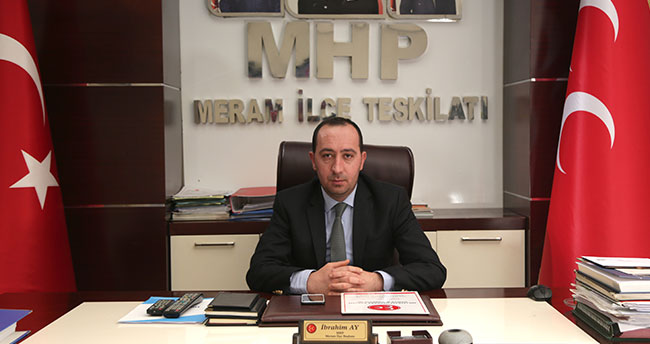 MHP Meram İlçe Başkanı İbrahim Ay: “Yol yürüdüğümüz arkadaşlarımızı partimize davet ediyoruz”