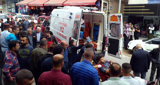 Motosiklet sürücüsünün ayağının koptuğu kazanın görüntüleri ortaya çıktı