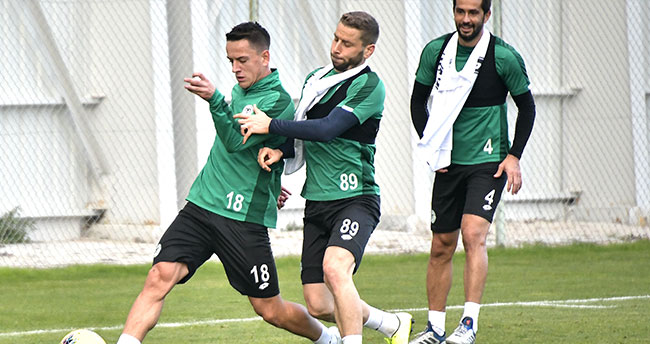 Konyaspor taktik çalışıyor