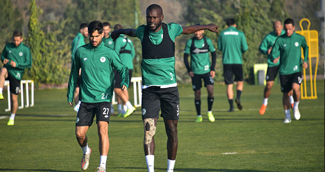 Konyaspor Beşiktaş maçı hazırlıklarına yeniden başladı