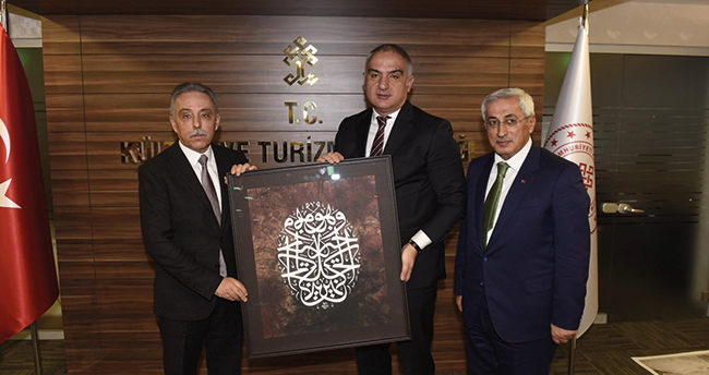 Kültür ve Turizm Bakanlığında, Konya projeleri konuşuldu