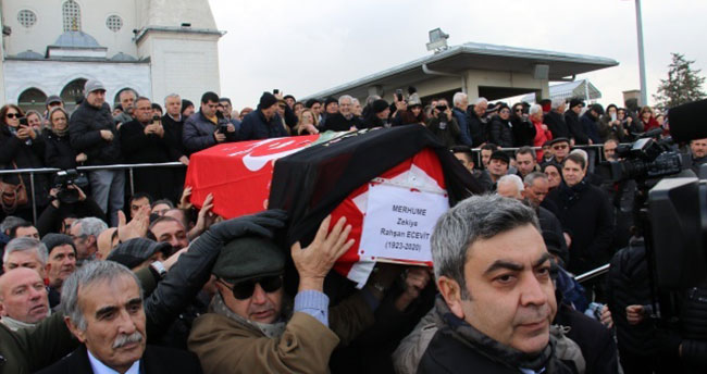 Rahşan Ecevit son yolculuğuna uğurlandı