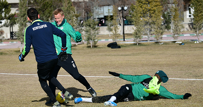 Konyaspor taktik çalıştı