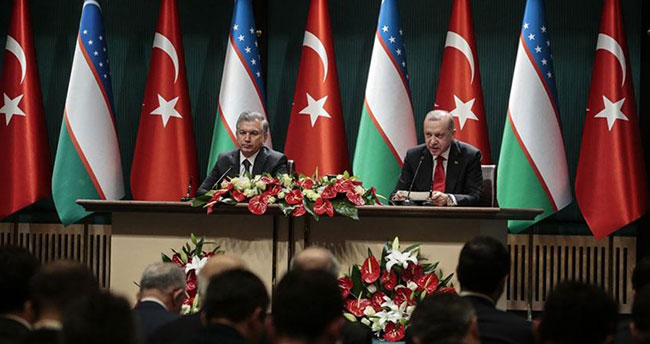 Cumhurbaşkanı Erdoğan: Özbekistan ile ticaretimizi 5 milyar dolara çıkarmayı hedefliyoruz