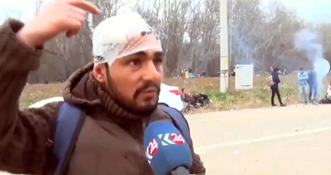 Yunan polisinden dayak yiyen Konyalı: Küt pat pat pat sıktılar