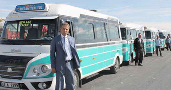 Konya’da dolmuşlar, Pazar günü sefer yapmayacak