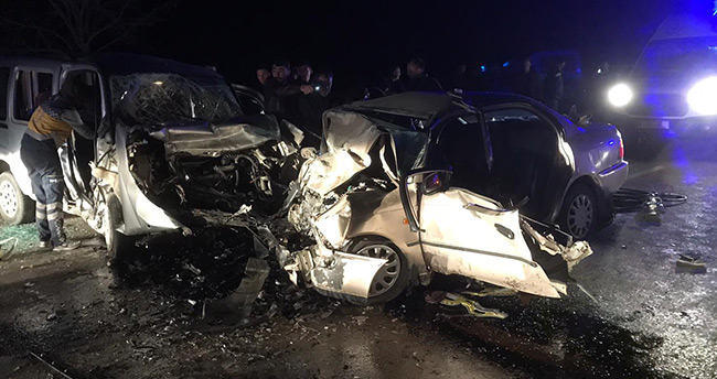 Güneysınır’da feci kaza : 4 ölü