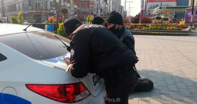 Sokağa çıkma yasağına uymayanlara ilk cezalar yazıldı