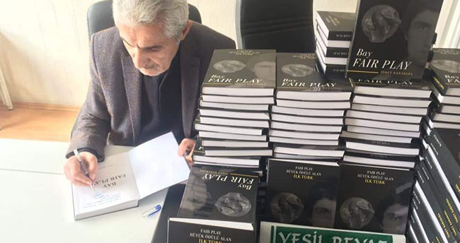 Dünya Fair Play Ödülü alan ilk Türk’ün kitabı çıktı