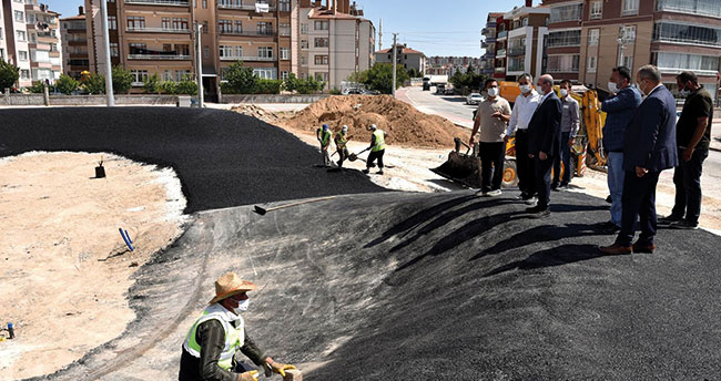 Selçuklu’ya bisiklet parkuru kazandırılıyor