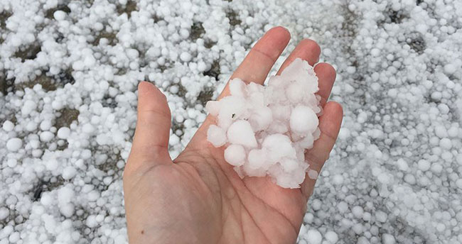 Konya, Karaman, Aksaray ve Niğde için dolu uyarısı