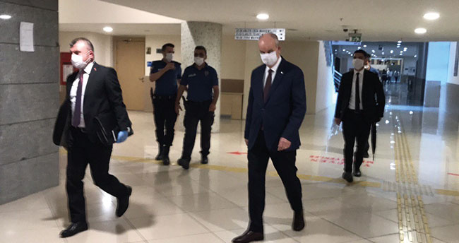 İlker Başbuğ, ifade vermek için Kartal’daki Anadolu Adliyesi’ne geldi