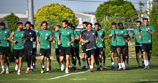 Konyaspor, Çaykur Rizespor maçı hazırlıklarına başladı