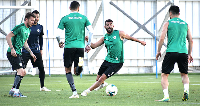 Konyaspor, Çaykur Rizespor maçı hazırlıklarını sürdürdü