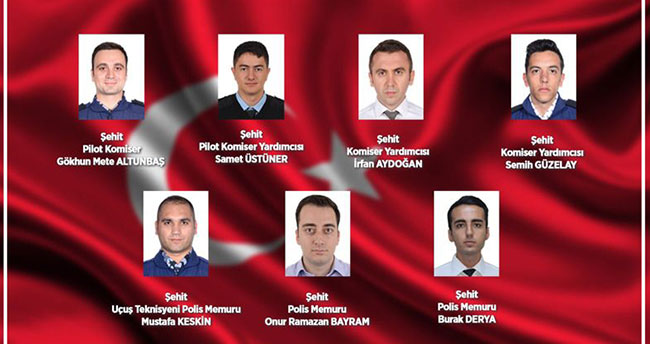 Van şehitlerinin isimleri ve memleketleri belli oldu!