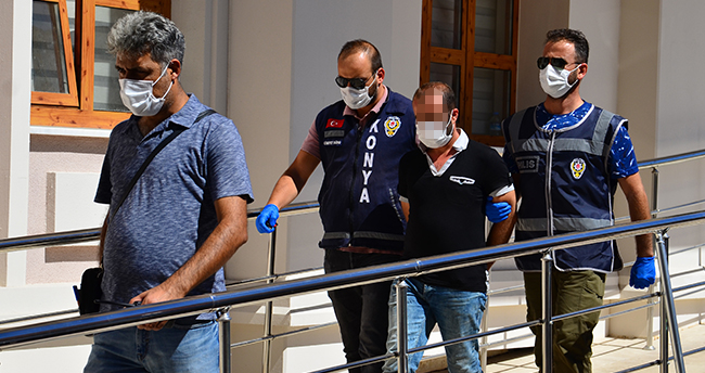 Konya’da miras nedeniyle tartıştığı ağabeyini silahla öldüren şüpheli yakalandı