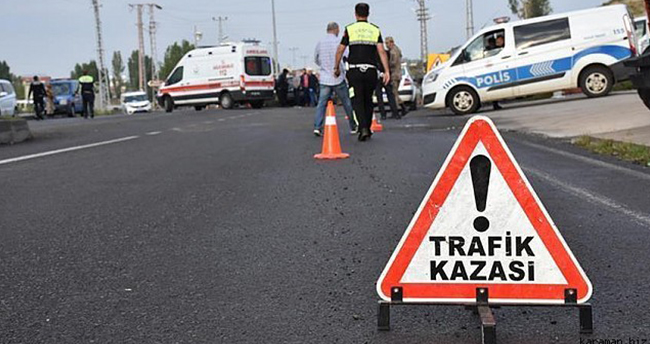 Karapınar’da otomobil devrilmesi sonucu 4 kişi yaralandı