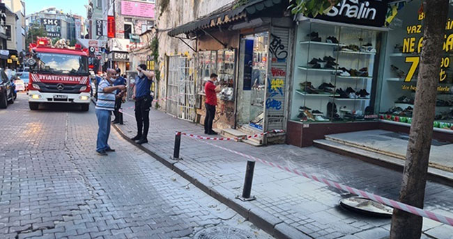 İstanbul’da korkutan patlama kamerada