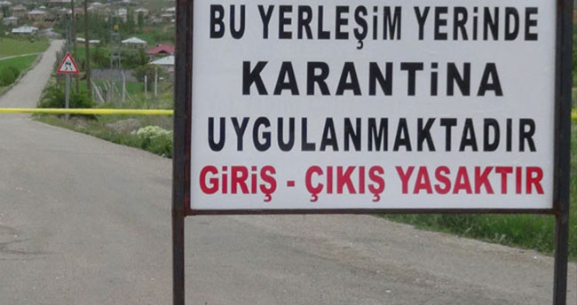 Koronaya yakalandı yemek verdi! Köy karantinaya alındı