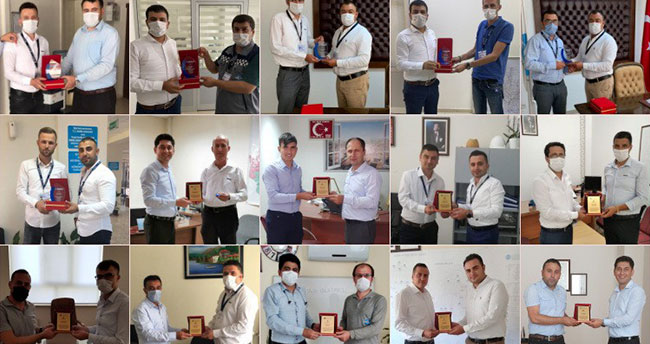 MEDAŞ çalışanlarını ödüllendirdi