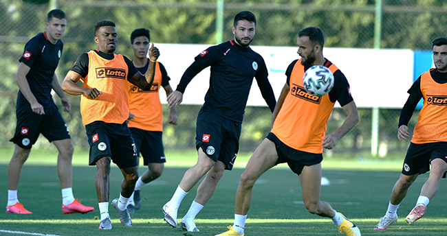 Konyaspor, Yeni Malatyaspor maçının hazırlıklarını sürdürdü